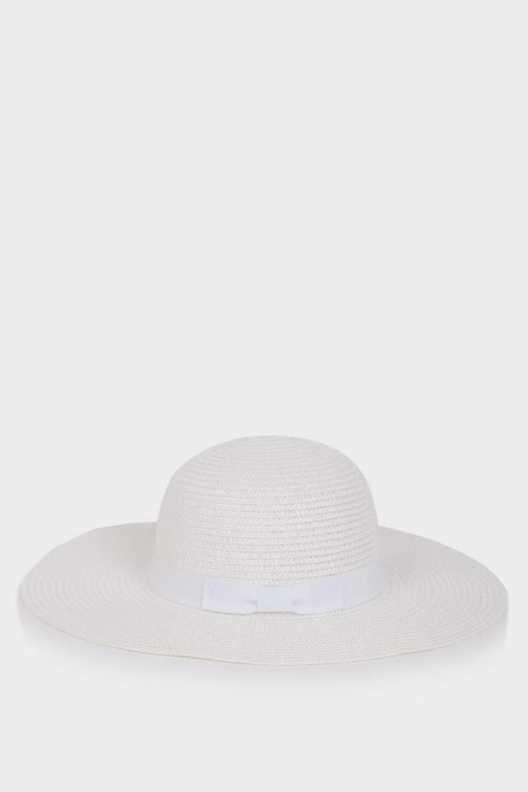 Woman Straw Hat - - White