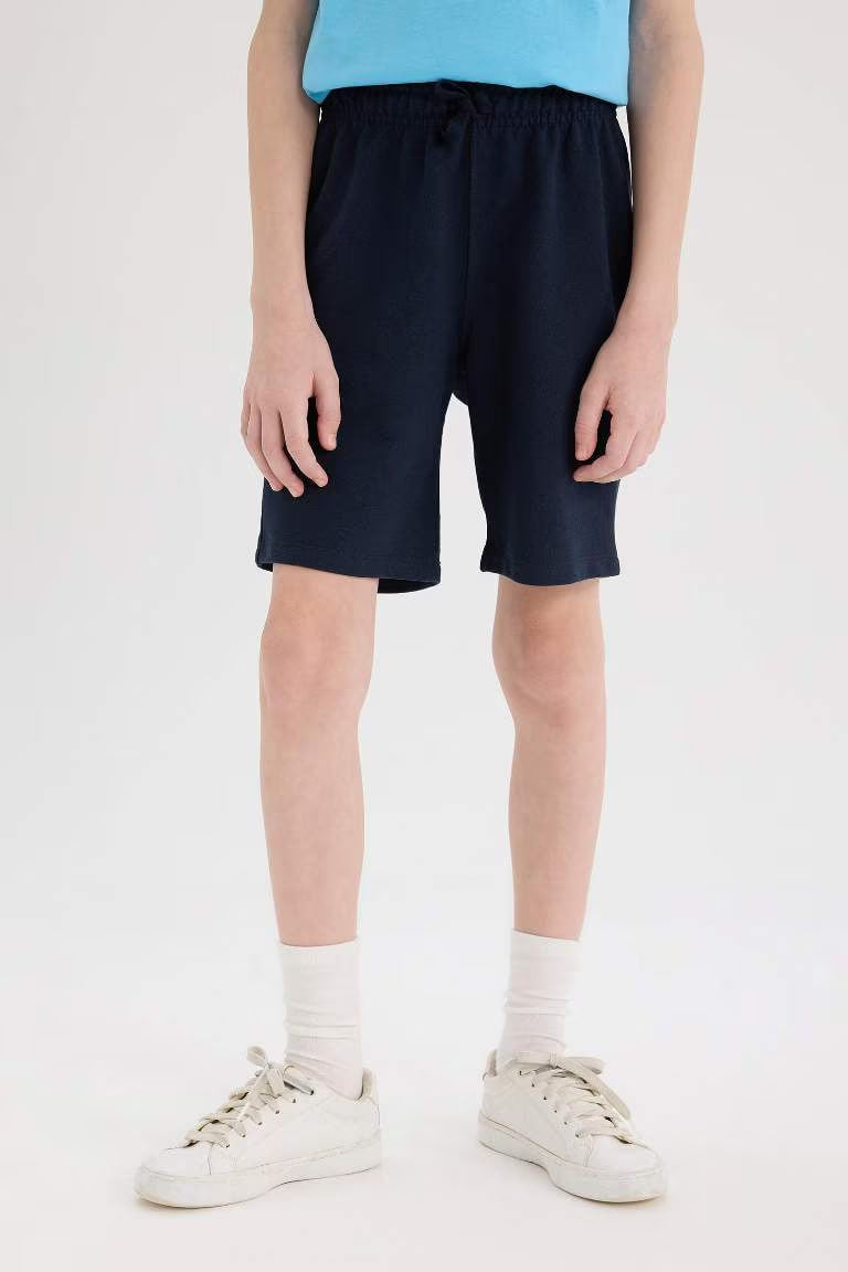 Boy Flexible Waist Shorts - -