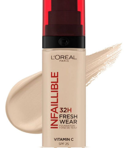L'Oréal Paris Infallible 32H Fresh Wear Foundation - - 130 Cool Rose