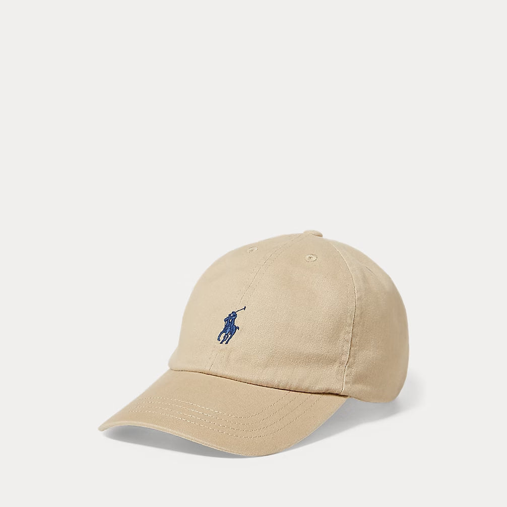 The Iconic Cotton Chino Ball Cap - boys - - khaki One size