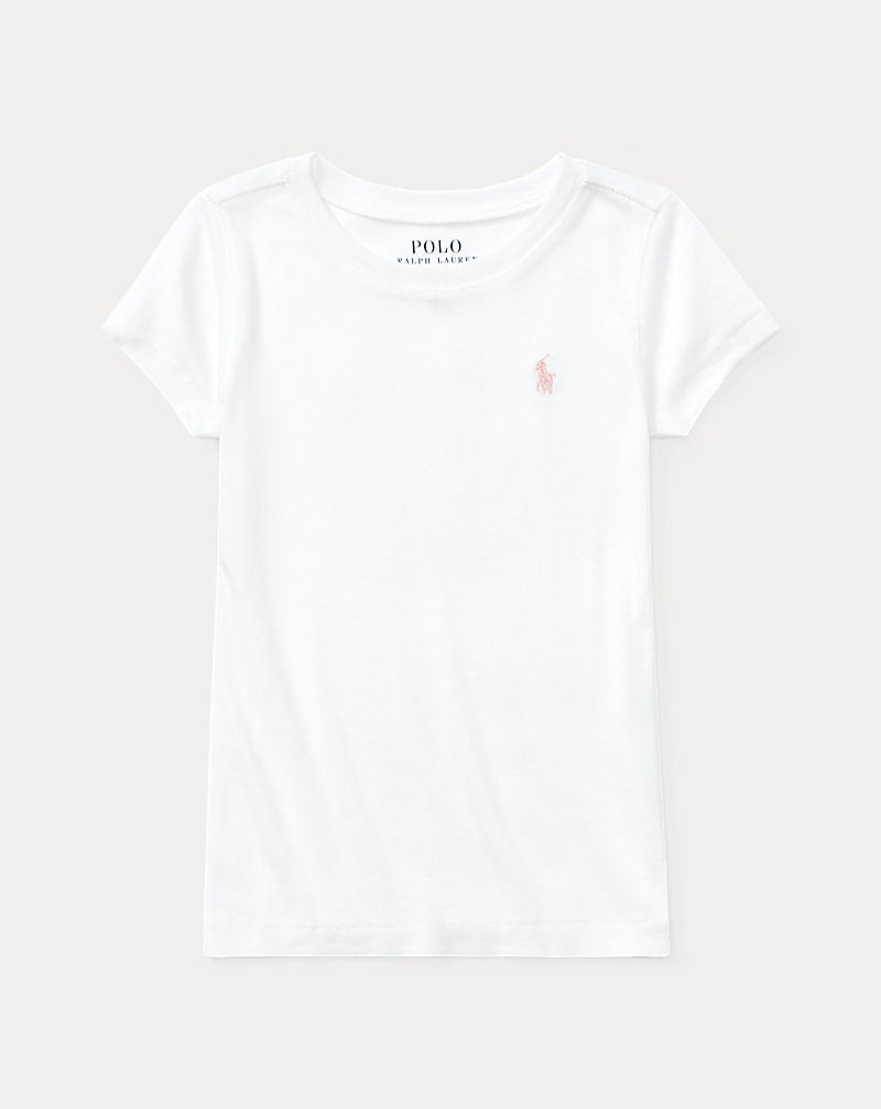 Cotton Jersey Tee 2-6 - - White