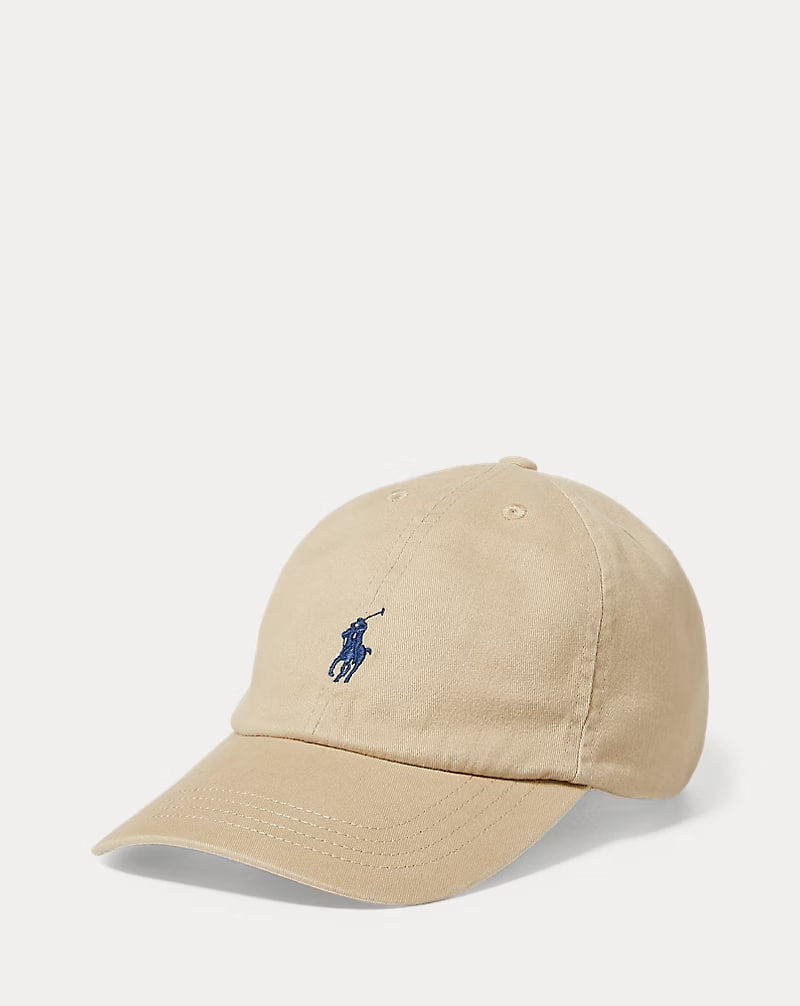 The Iconic Cotton Chino Ball Cap girls - - khaki One size