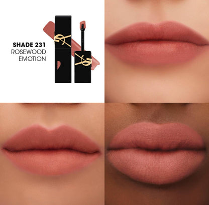 YVES SAINT LAURENT The Inks Blurring Matte Liquid Lip Stain - - 231 Rosewood Emotion