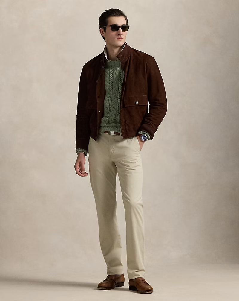 Washed Stretch Chino Pant – All Fits - - stone