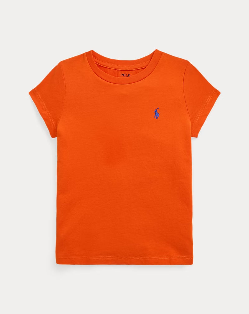 Cotton Jersey Tee 2-6 - - Orange
