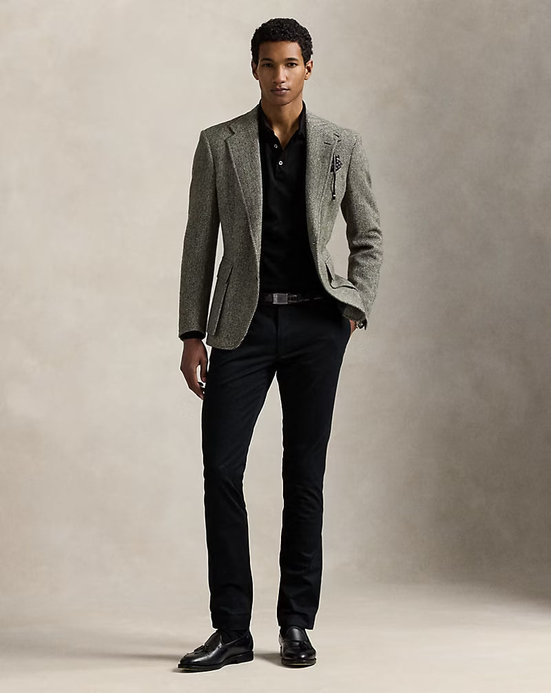 Stretch Chino Pant – slim Fit - - Black