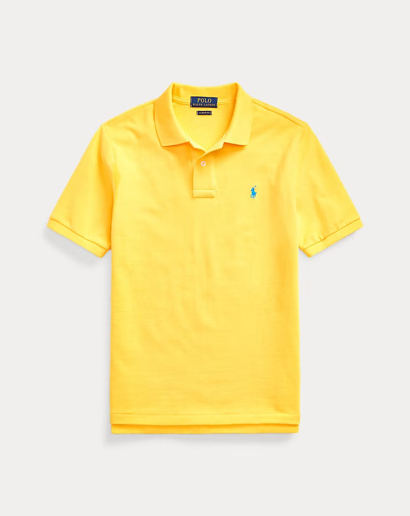 The Iconic Mesh Polo Shirt 8-20 - - Yellow